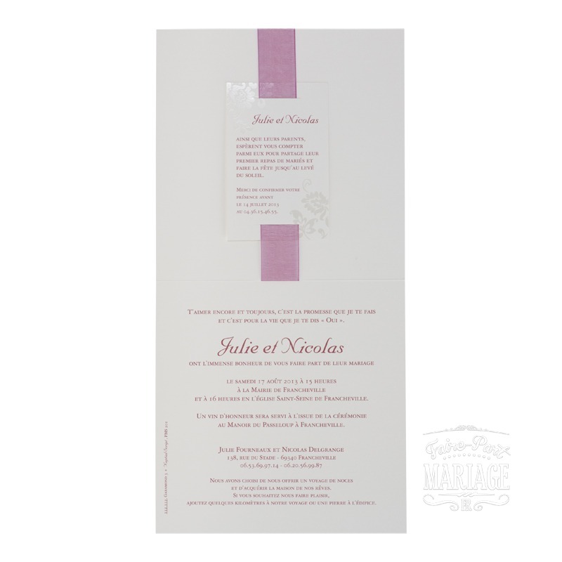 ruban bordeaux