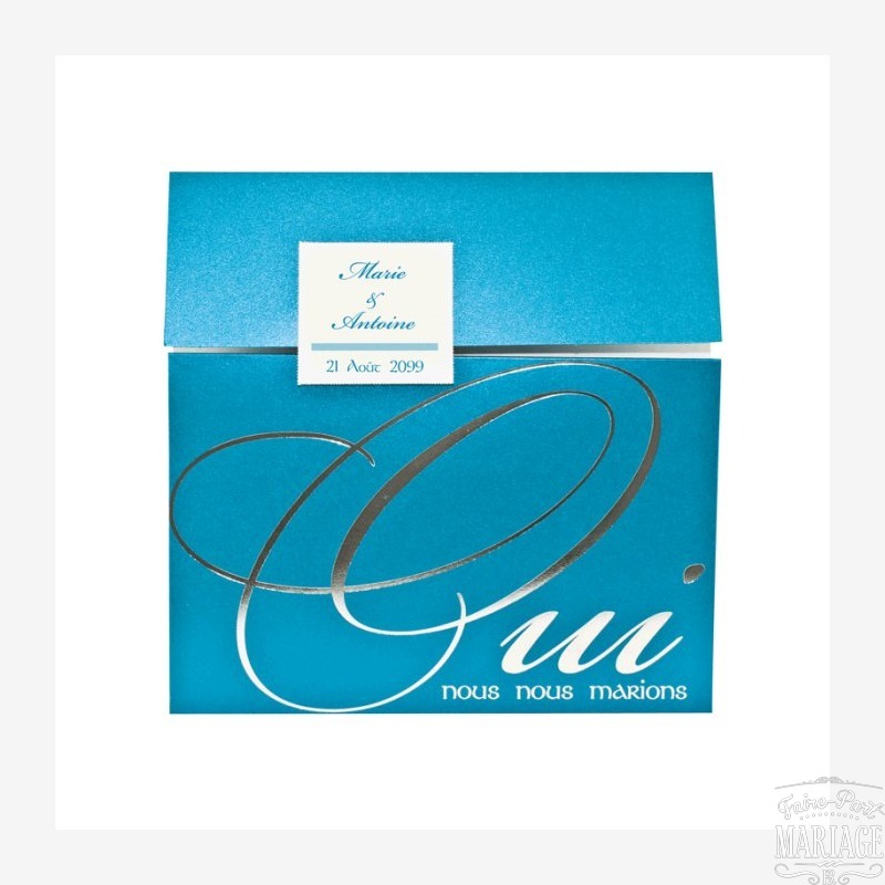mariage turquoise