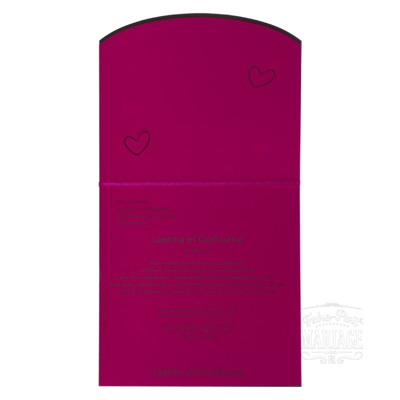 marron humoristique avec mariés