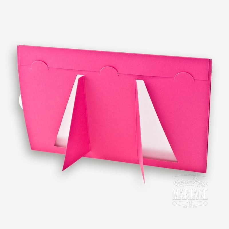 porte photo fuschia