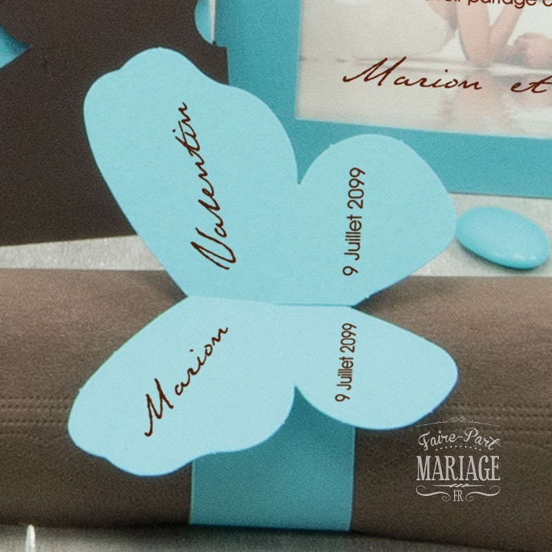 Ronds de serviettes turquoise