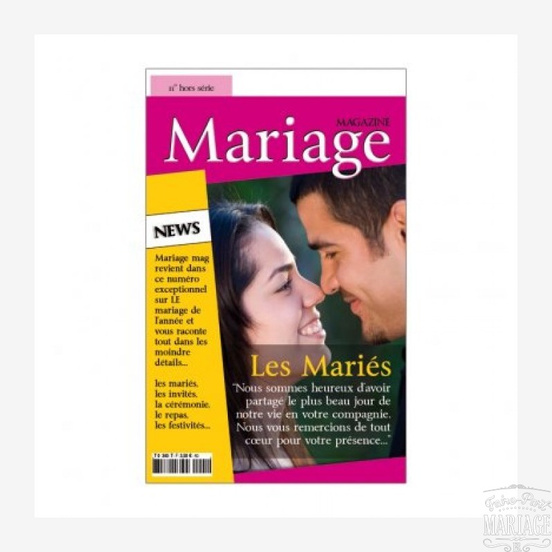 le magazine du mariage