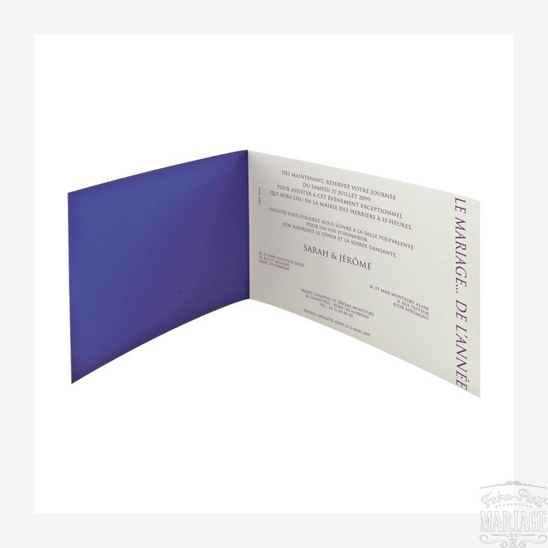 le mariage de l'annee