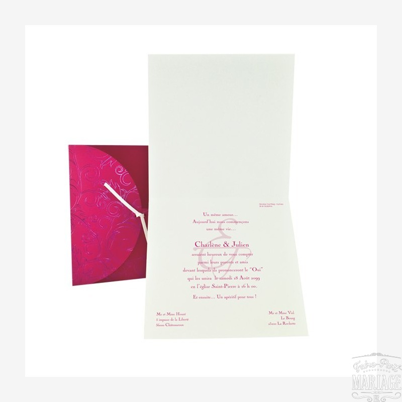 mariage fuschia