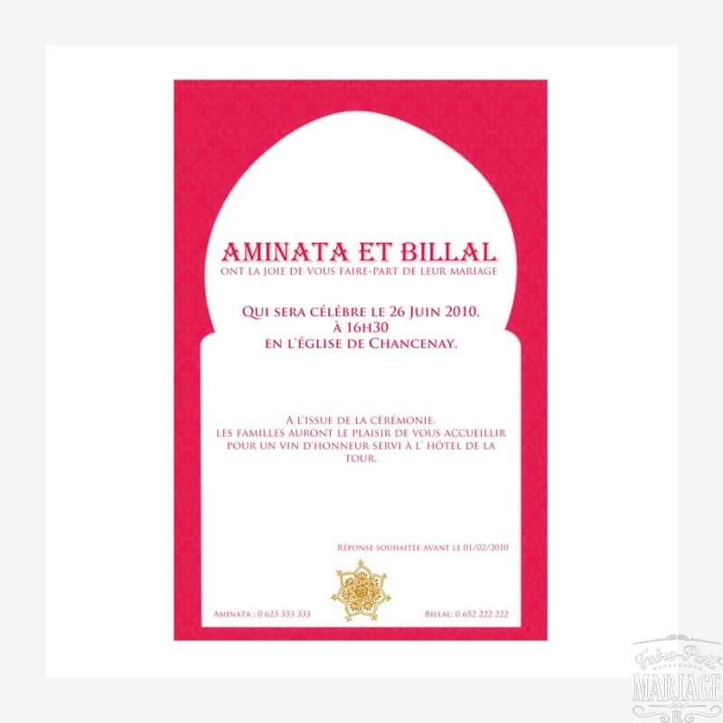 mariage oriental aminata