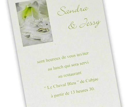 Collections des cartes d'invitations